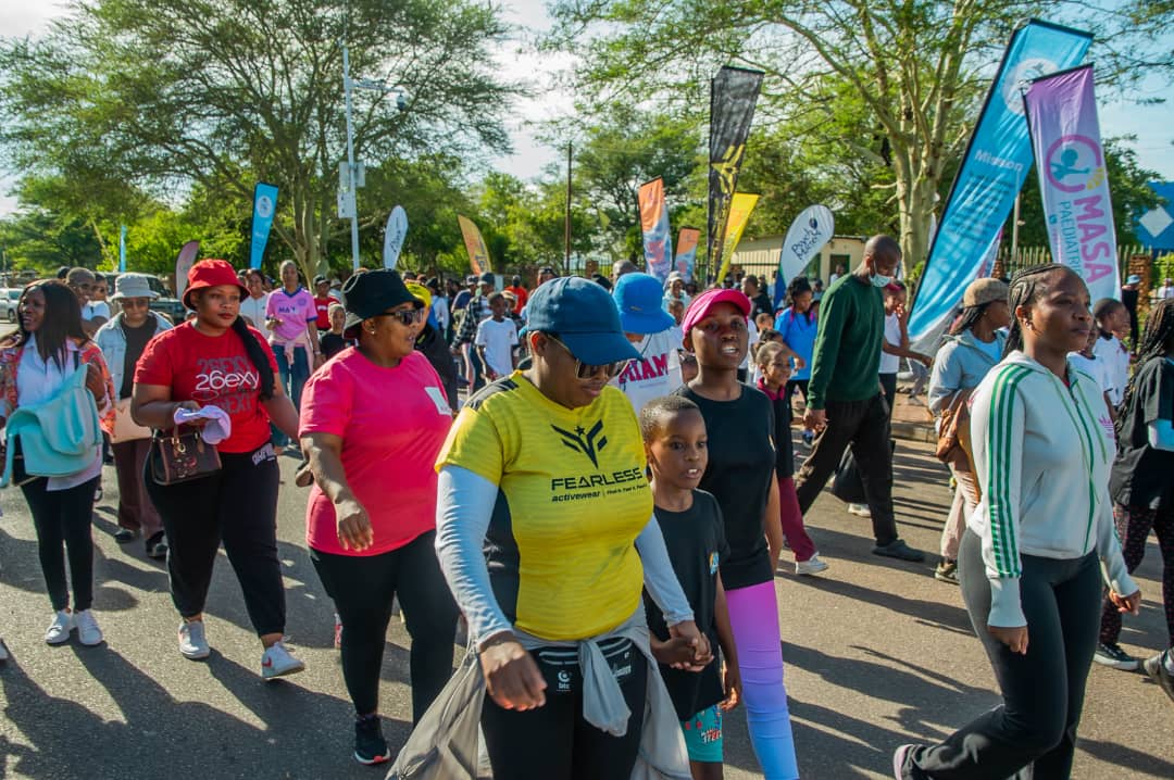 Community walk with families