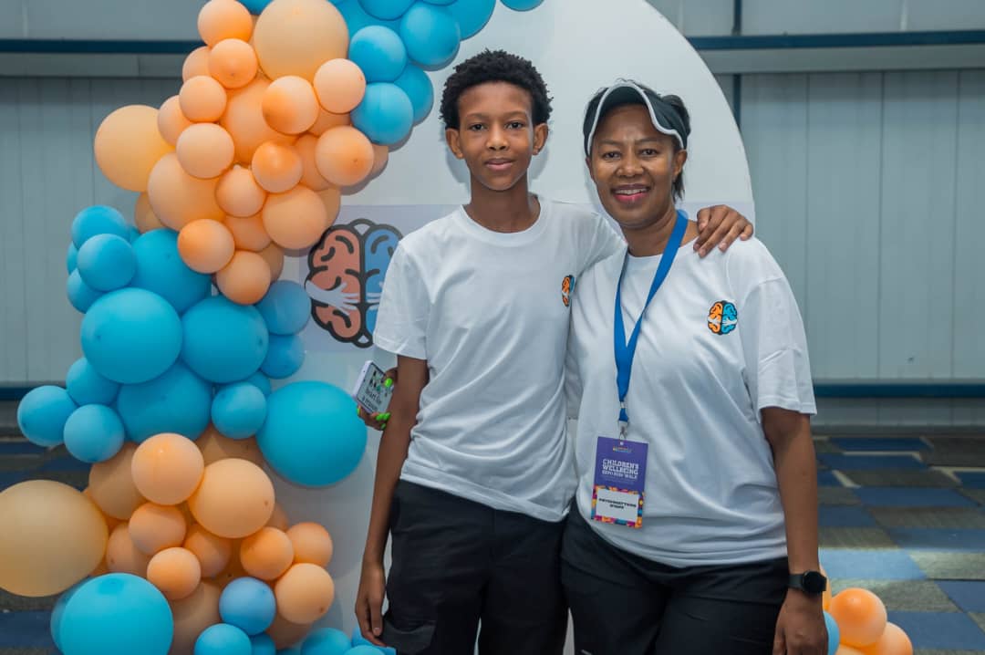 Kids at a Healthy Kids event